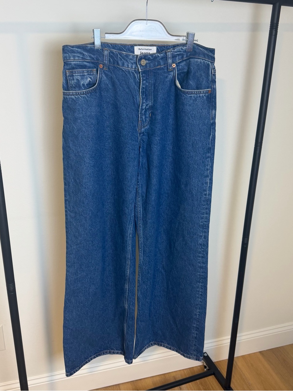 Reformation Cary Low Rise Slouch Jeans